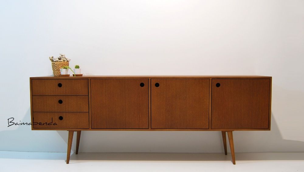 Móvel Aparador / Sideboard / Retro Vintage / Estilo Nórdico c/ gaveta